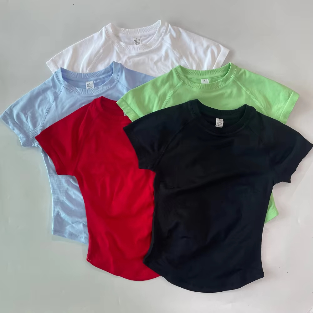Crop Top Crochet - Set Pakaian Wanita 1-2 Potong, Atasan