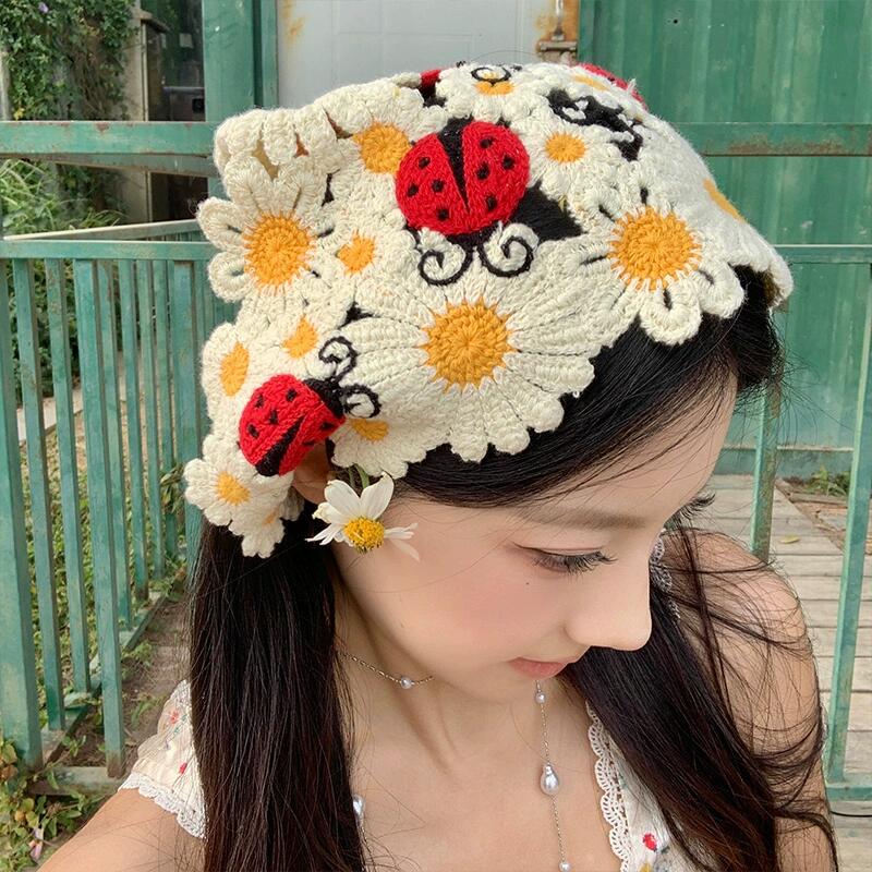 Handuk Ikat Kepala Segitiga Be - Headband Summer Knit ulasan dan harga
